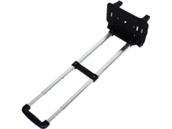 Carrito De La Compra Plegable , Ligero Y Resistente, Fabricado En Aleación De Aluminio, Con Un Peso De 15 Kg Y Asa.