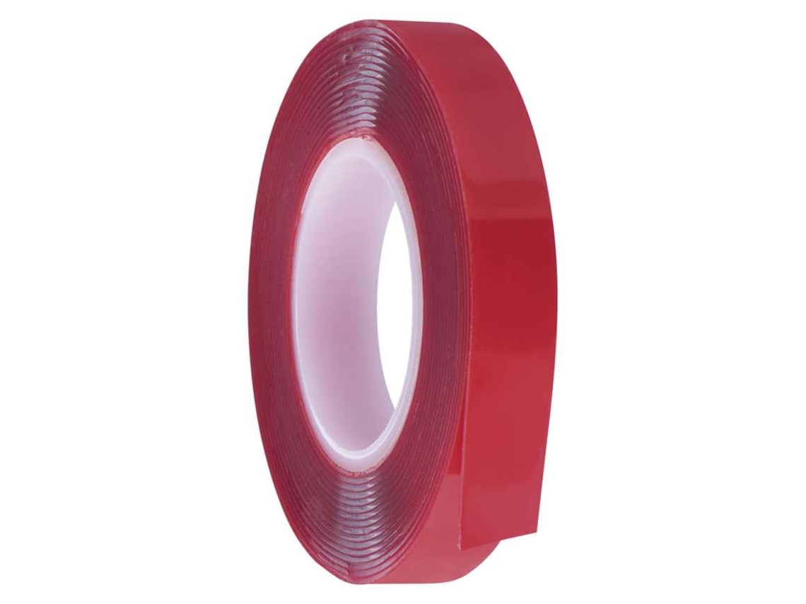 EMOS Cinta Acrilica 12 mm / 3 metros roja