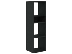 Estantería 34x31x112 cm Derivados de Madera Negro MAISON EXCLUSIVE