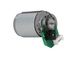 Motor Dc 385 De Imán Permanente Con Encoder Fotoelectrico 96 Líneas Fase Ab 12v