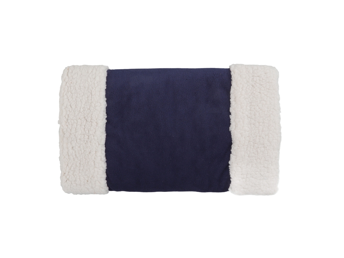 2026 Store-bufanda Térmica Portátil Para Manos De Peluche Gruesa Recargable Usb 10w 5v Azul Oscuro Para Invierno