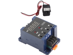 Veloriskku-ampèremetro Digital Ac Szc06 Alcance 0.3-50a Alarme Retardo Relé Detector Ac110v Fornecimentos Industriais
