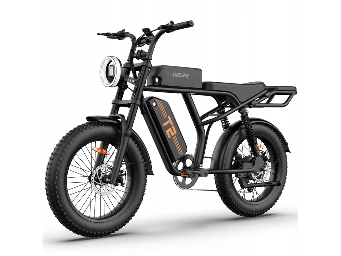 Bicicleta Eléctrica Urlife T2 750 W 45 Km/h 48 V 15,6 Ah 20 Pulgadas 100 Km