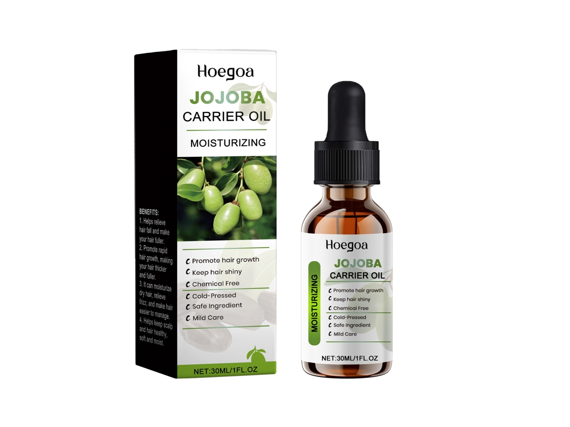 Aceite esencial de jojoba para aumentar el volumen del cabello