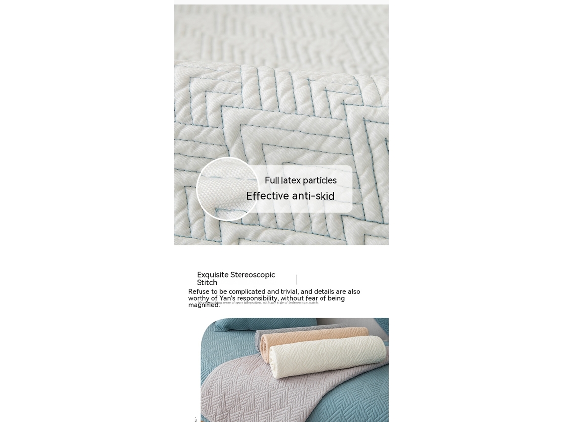 Funda de asiento de sofá antideslizante Protector de cojín de sofá -01-Beige gris-90x240cm LUUCOZK