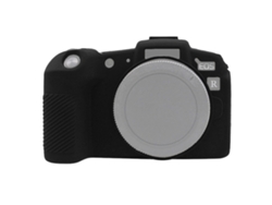 Funda protectora de silicona suave para Canon EOS RP negra Zruxe