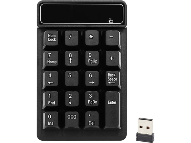 Teclado Tablet ANSELF C4337 (Negro - inalámbrico)
