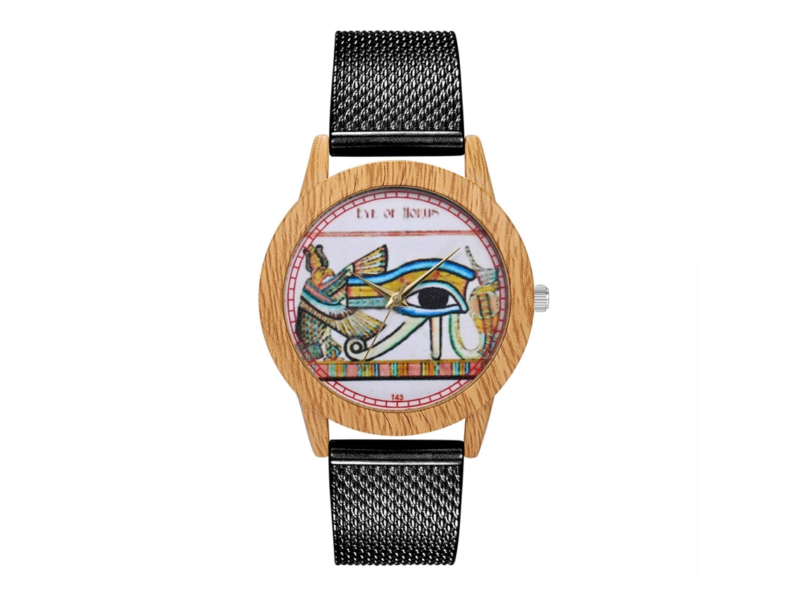 Reloj De Pulsera De Silicona Con Malla Moda Cuarzo Unisex Hombre Mujer Negro