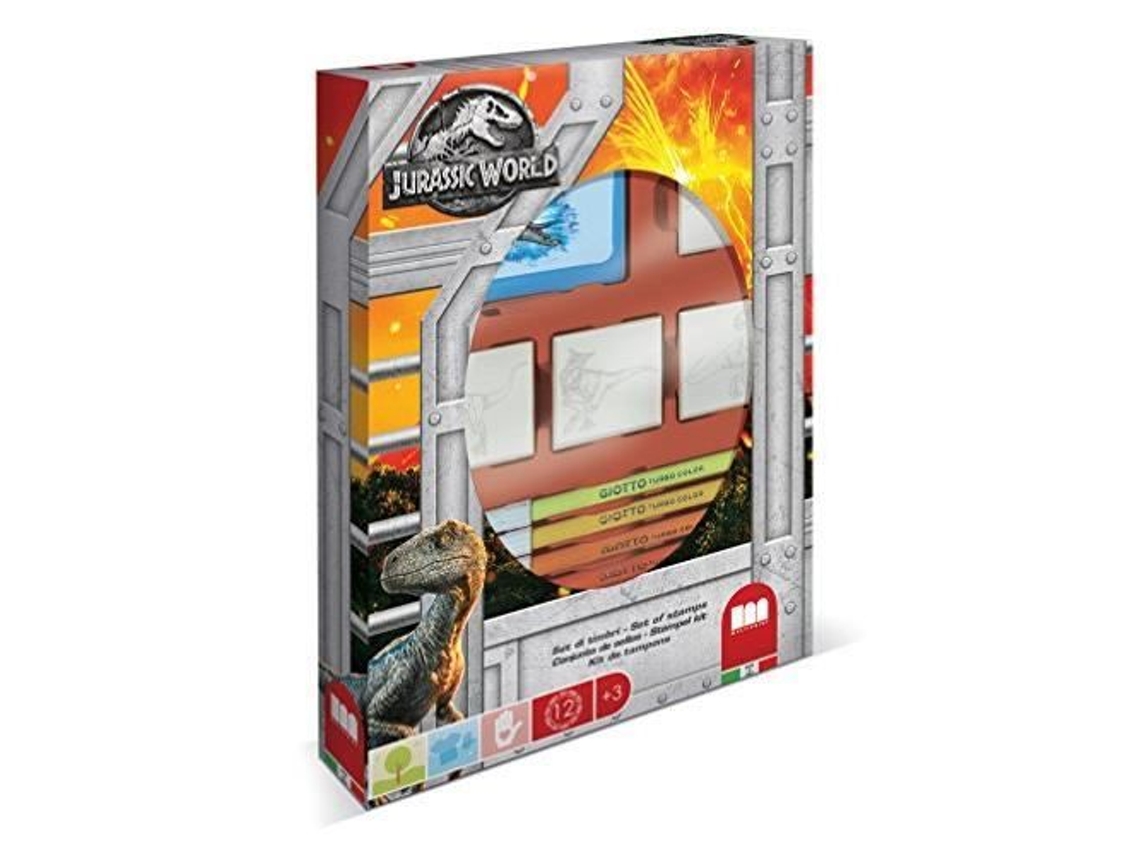 Multi Print Jurassic 80157 Set de estampado Jurassic World multicolor