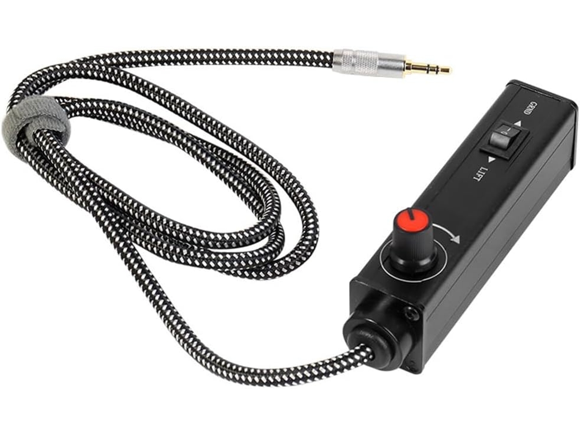 Aislador De Audio Xlr Estéreo De 3,5 Mm Con Control De Volumen Para Conectar Un Portátil A Una Mesa De Mezclas.