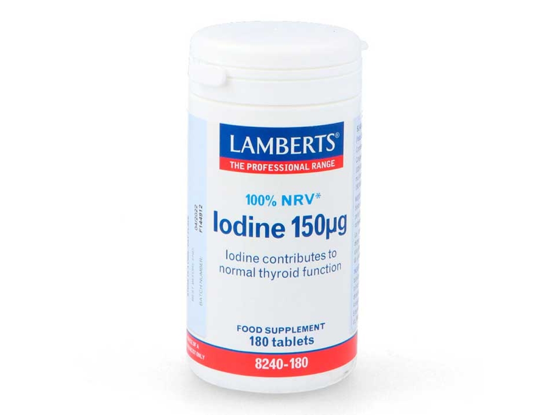 Té LAMBERTS Iodo (180 tabletes)