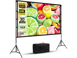 Para Cine En Casa, Interior, Exterior, Patio Trasero, Pantalla De Proyección Con
