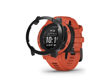 Estojo con protetor de tela para Garmin Instinct 2S INF - Negro