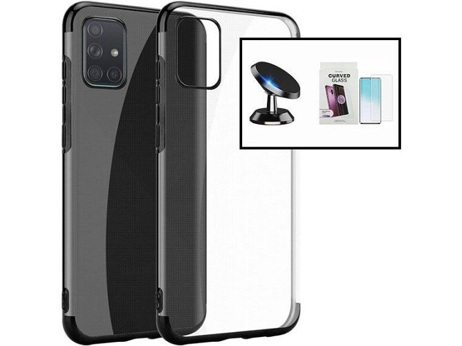 Funda + Protector + Soporte Samsung Galaxy S20 Ultra SlimArmor (Negro)
