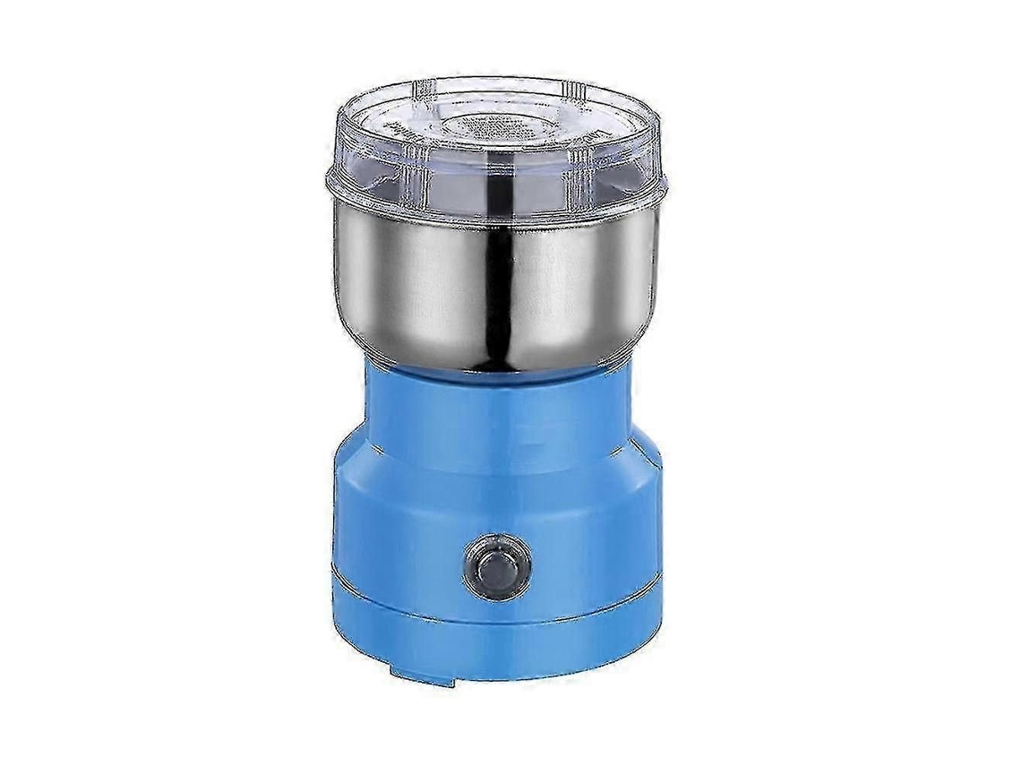 Molinillo eléctrico GOKOCO para café molido y especias, acero inoxidable.