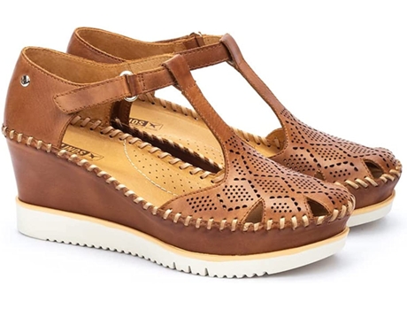 Sandalias de Mujer PIKOLINOS Aguadulce Taglia Uk Piel Marrón (41)
