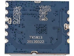 Módulo Transmisor Fpv Tx5813 De 5,8 Ghz Y 20 Mw Con Control De Conmutación De Vídeo Y Audio.