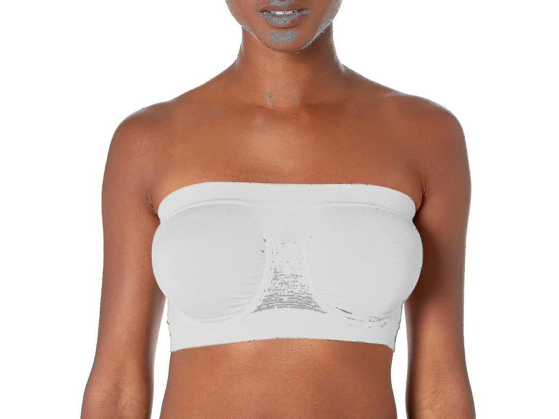 2026-sujetador Sin Cinturones Para Mujer Elástico, Bandeau De Verano, Talla Plus, Confort Inalámbrico, Tiras Removibles, Soportes A-c/dd/ddd