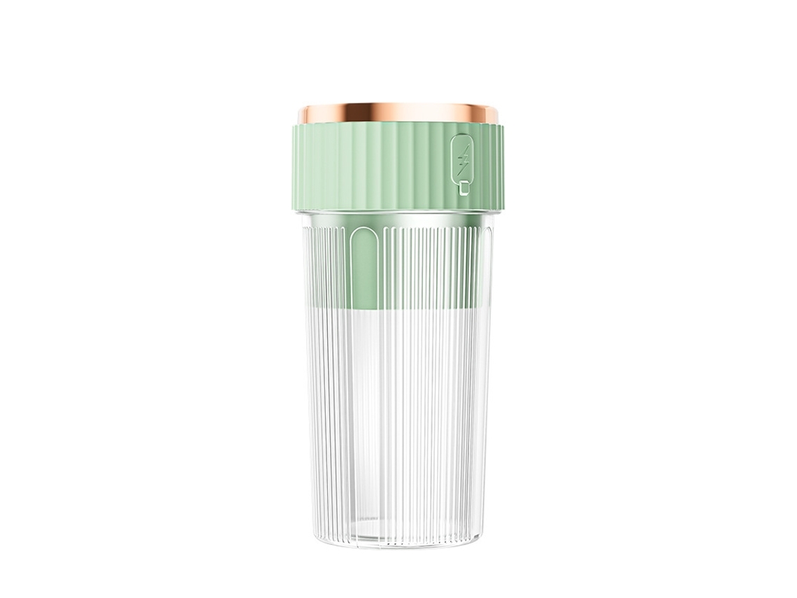 Vaso Mezclador De Exprimidor | Máquina De Smoothie Portátil, Para Batidos Y Vitaminas, Jugo, Seis Cuchillas Para Mezclar Gusshious Ciano