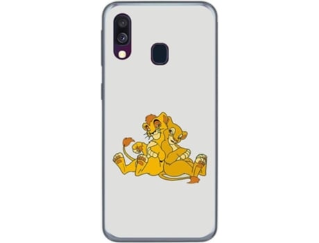 Carcasa Samsung Galaxy A40 TUMUNDOSMARTPHONE Leones Multicolor