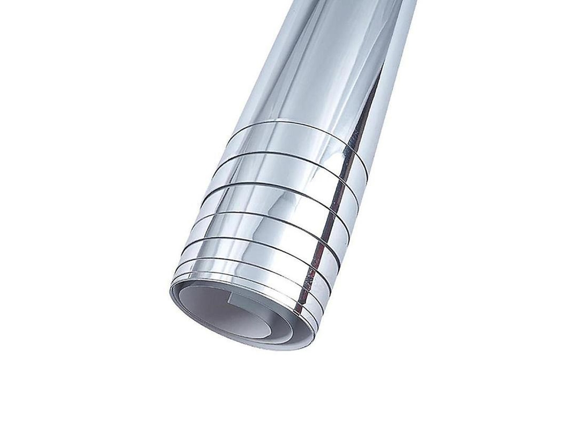 Rollo De Espejo Flexible Autoadhesivo (sin Cristal) Para Decoración De Paredes, 50 Cm X 200 Cm