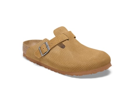 Zuecos Unisex BIRKENSTOCK Boston Ante Marrón (47)
