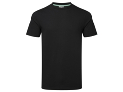 Camiseta de algodón orgánico reciclable, sostenible y cómoda / Negra / M Portwest
