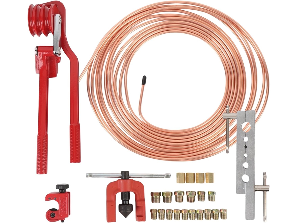 Kit De Herramientas Para Estampar Tuber As Lat N Abocardado Multiusos 5 Mm Reparaci Autom Viles Remolques Industriales