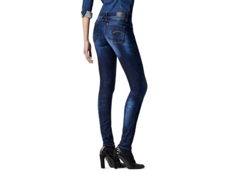 G-Star Lynn Mid Waist Skinny Jeans