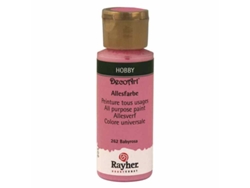Tinta Acrílica Mate Multiusos RAYHER (Rosa Oscuro - 59 ml)