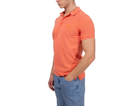 Polo Ultrafina de Hombre SUPERDRY Algodón Rosa (2XL)