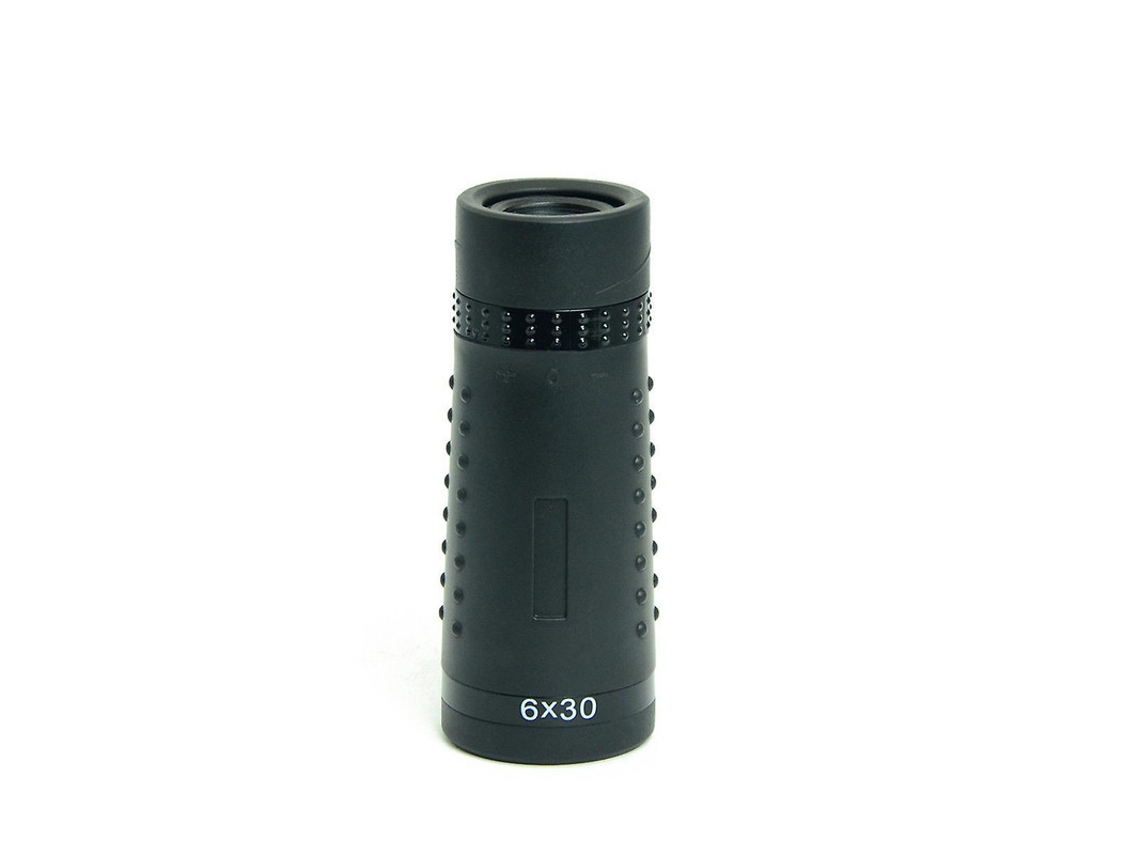 Monocular de visión amplia, alta definición, ocular retráctil, lente óptica multicapa, prisma Bak4, negro Yizhood