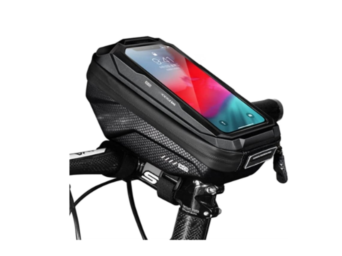 Bolsa para bicicleta, impermeable, para cuadro de ciclismo, tubo superior delantero, funda para teléfono de 6 9 pulgadas, bolsa con pantalla táctil Gusshious