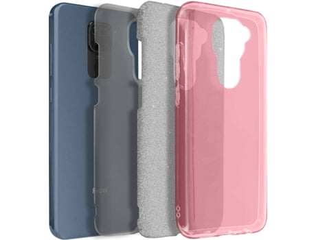 Carcasa Xiaomi Redmi Note 9 AVIZAR Brillante Rosa