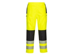 Pantalón Para Lluvia Pw3 De Alta Visibilidad Para Mujer Amarillo Negro / Xxl