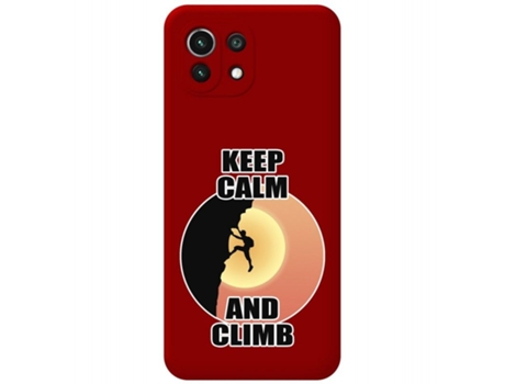 Carcasa Xiaomi Mi 11 Lite 4G / 5G / 5G NE TUMUNDOSMARTPHONE Silicona Líquida Dibujos Rojo