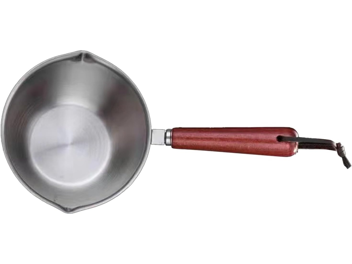 Mini calentador de leche, acero inoxidable 304, Slowmoose para estufa