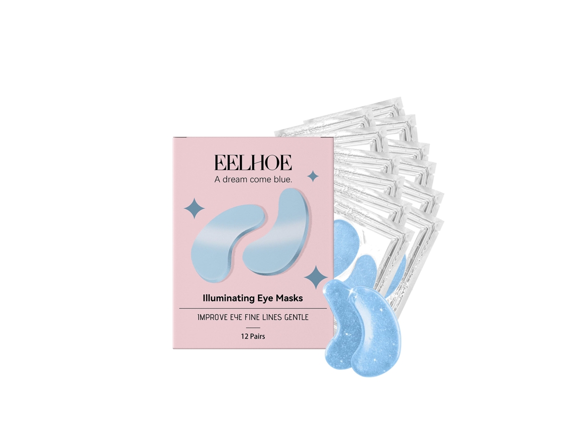 Mascarilla reafirmante antiarrugas para el contorno de ojos.
