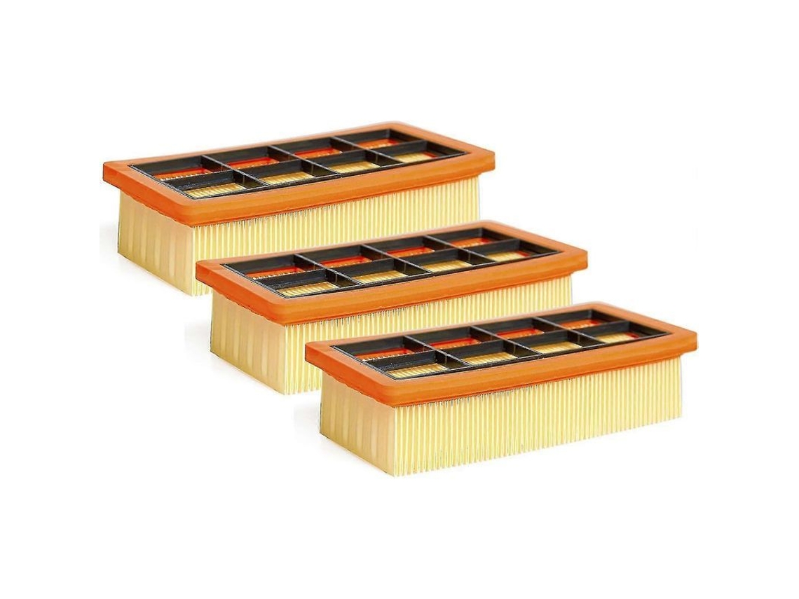 3 Filtros Plisados Para Aspiradoras Karcher Ad 3200, Ad 3 Premium Y Ad 4 Premium.