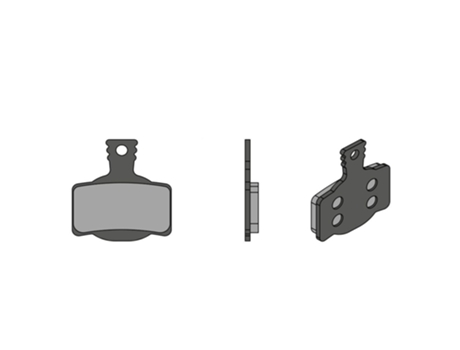 Pastilhas de Freio a Disco Sinterizadas Mt2-8/Road Disk Magura/Campagnolo Prateadobrenta Ciclo
