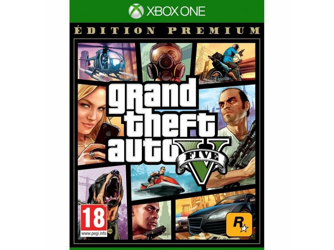 Juego Xbox One Gta v: premium ed