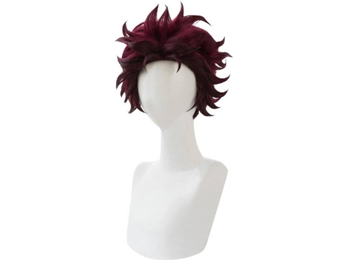 Peluca Demon Slayer Kamado Tanjirou (3 cm)