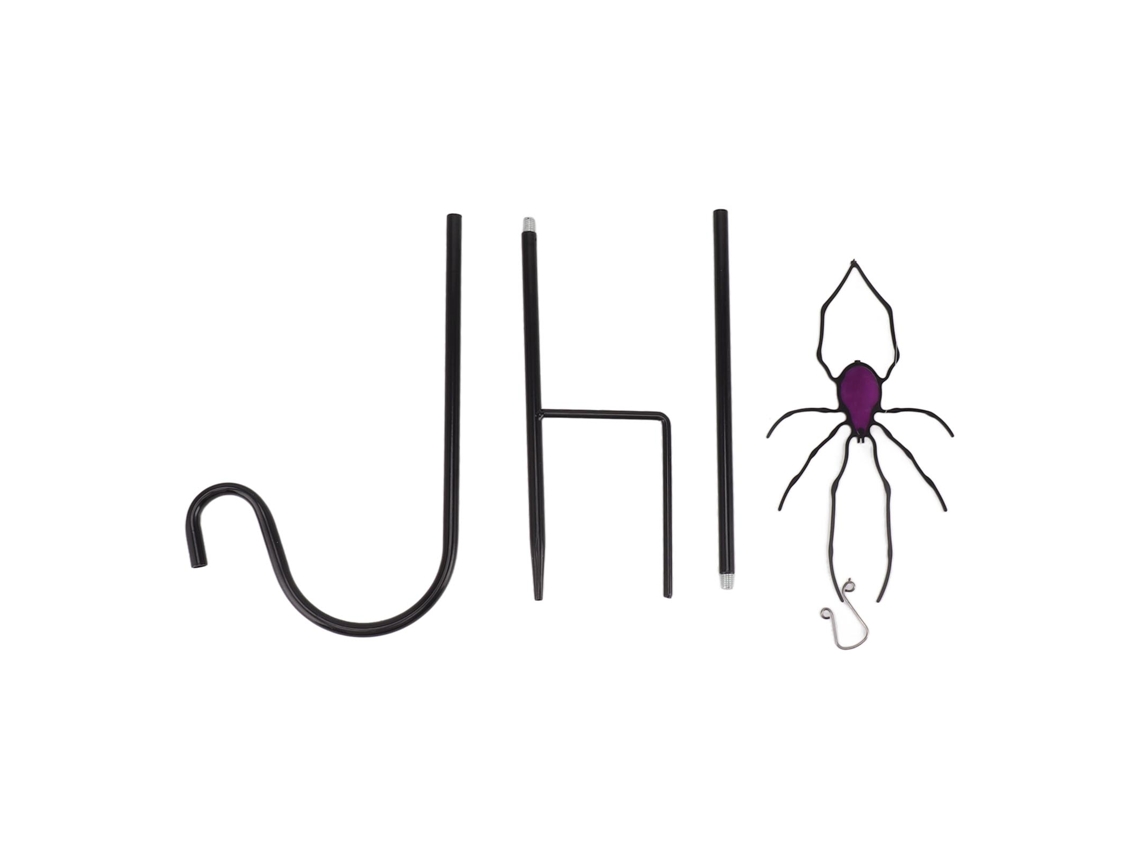 Estatua de araña para jardín, decoración de Halloween con fácil desmontaje | CHABERLU