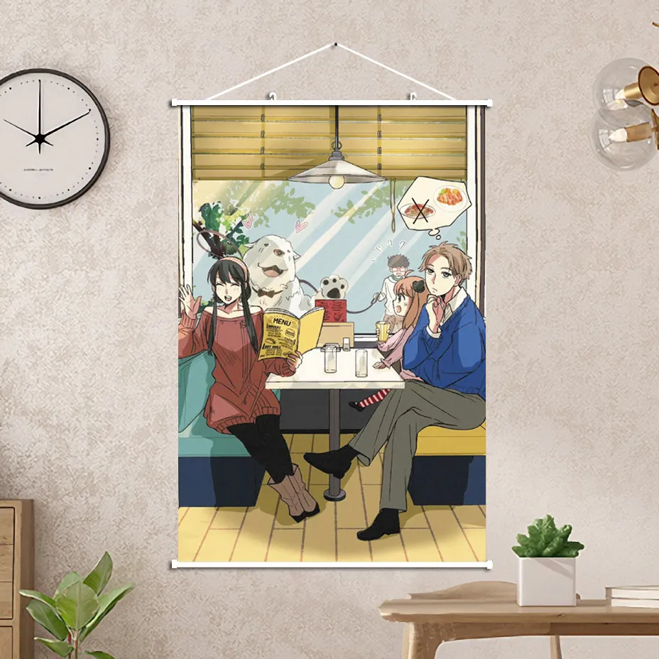 Casita de espías 25 40x60 cm (animación Spyxfamily Spy Playpunnyb Slo Slowmoose