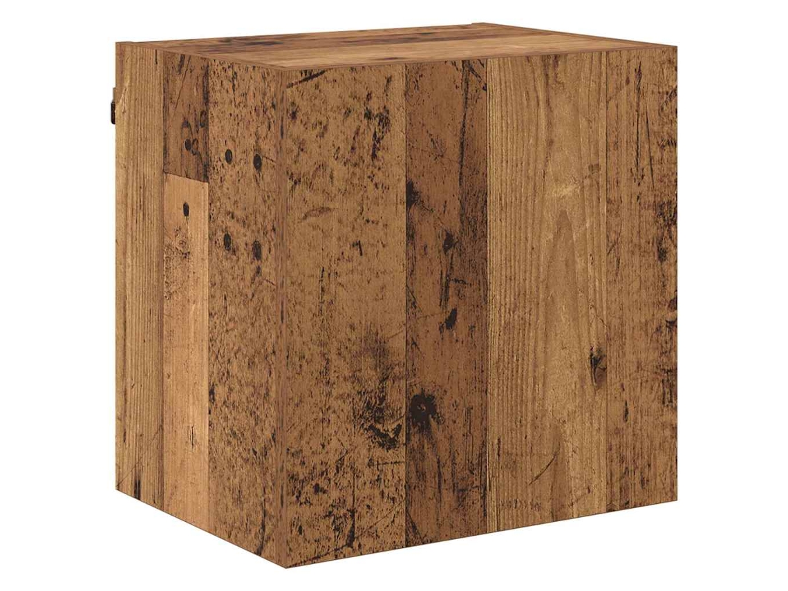Maison Exclusive - Mueble De Tv Montado En La Pared Madera Vieja 40,5x30x40cm