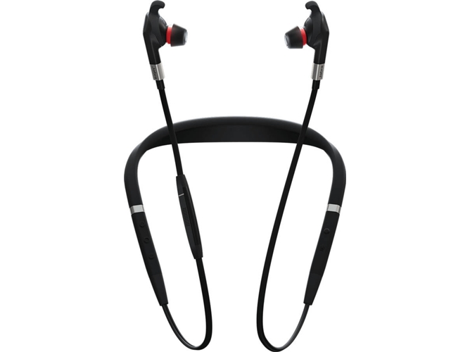 Auriculares Bluetooth JABRA Evolve 75e (In Ear - Micrófono - Noise Cancelling - Negro)