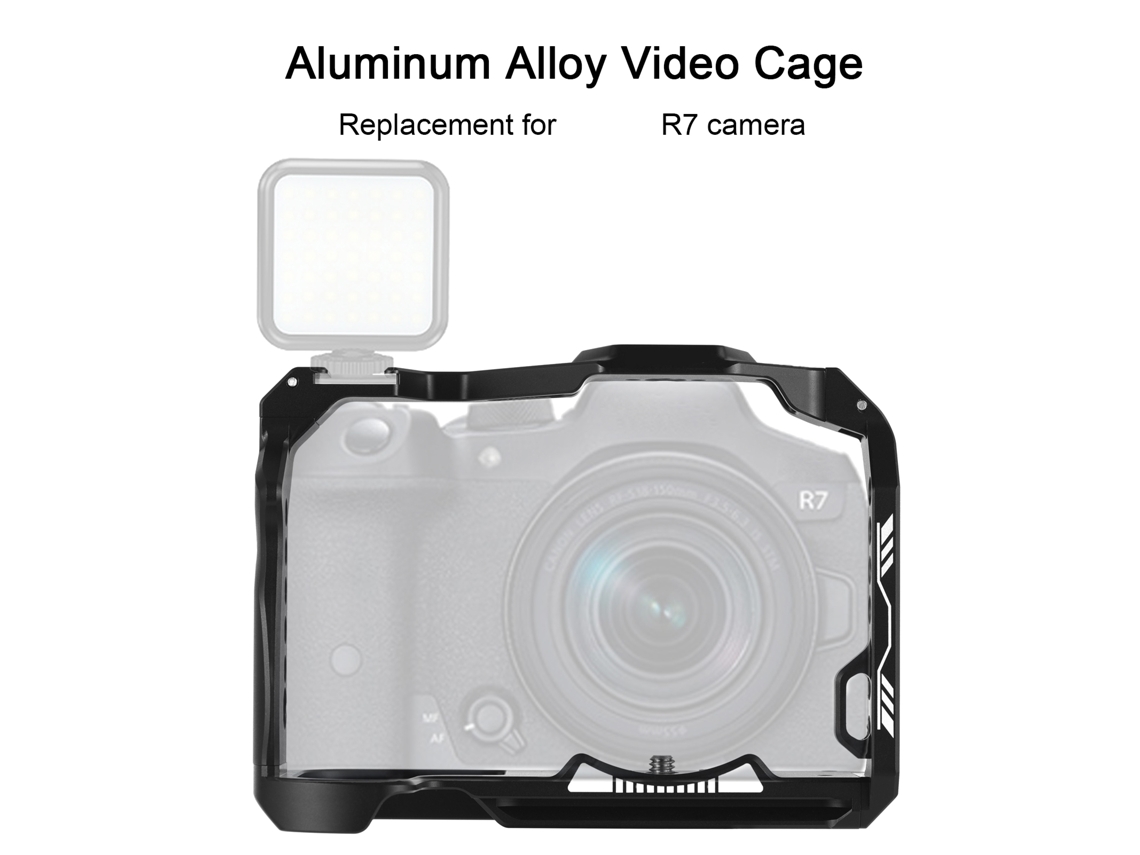 2026-cage Para Cámara R7 De Aleación De Aluminio Con Cold Shoe Mount Para Video