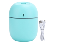 Difusor de aceites esenciales mini humidificador portátil USB de 5 V con luz nocturna LED.
