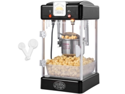 Máquina para hacer palomitas de maíz Succebuy de 300 W y 2,5 oz, color negro