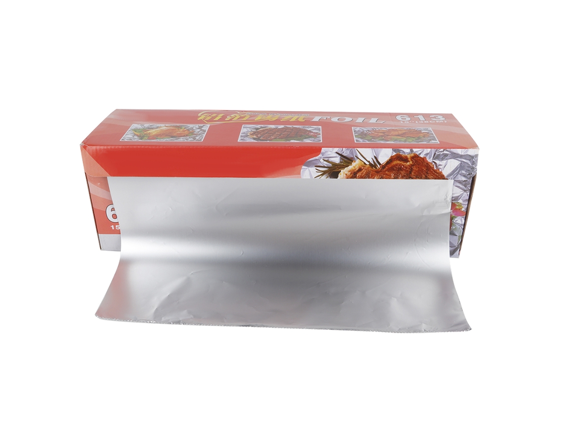 JILLIOPER Folio de Aluminio para Hornear, Barbacoa y Embalaje, Utensilios para Barbacoa, Resistente a Altas Temperaturas